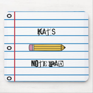 Spaß! Anmerkungs-Papier-Druck-Gewohnheit Mousepad
