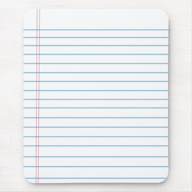 Spaß-Anmerkungs-Papier-Mausunterlage Mousepad (Vorne)