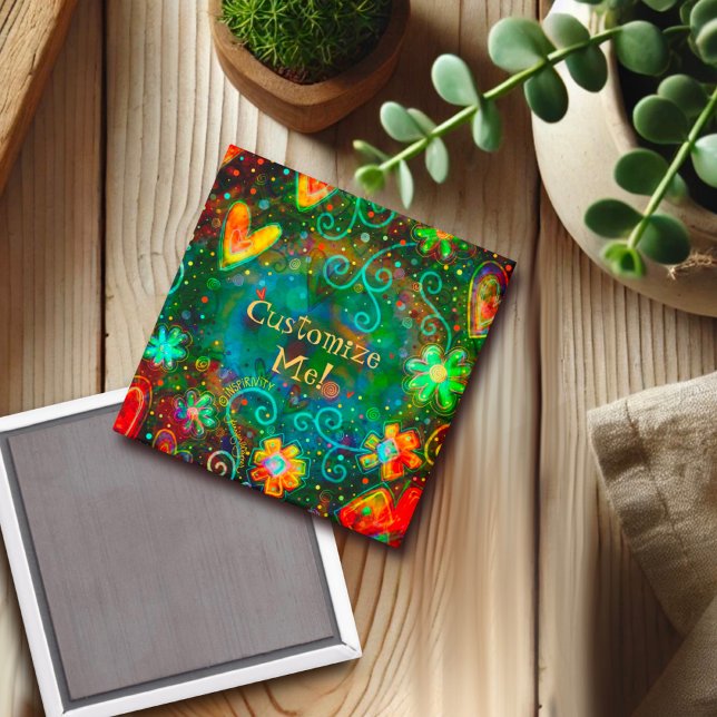 Spaß Anpassen Sie Ihr eigenes Hübsches Inspirivity Magnet (Von Creator hochgeladen)