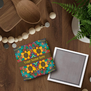 Spaß Anpassen Sie Ihren eigenen Daisy Inspirivity Magnet