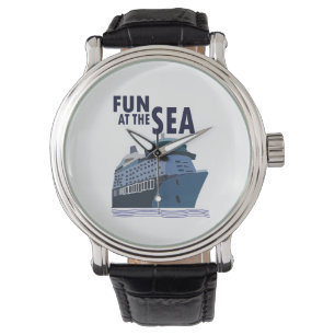 Spaß auf dem Kreuzfahrtschiff Armbanduhr