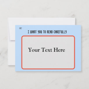 Spaß auf einer coolen Postkarte für die Brühe und 