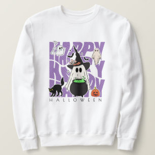 Spaß aufwecken Happy Halloween Magic & Mischief Sweatshirt