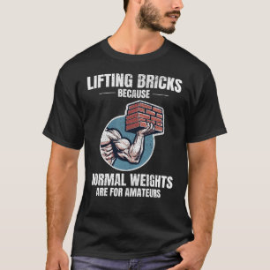 Spaß aus Ziegelstein: über normale Weichteichen hi T-Shirt