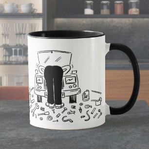Spaß Auto Mechaniker Auto Reparaturen Tasse
