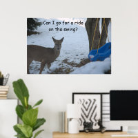 Spaß Baby Buck Snow Blue Baby Swing