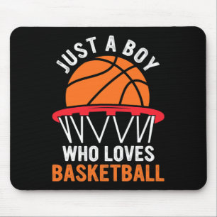Spaß Basketball für Jungen - Nur ein Junge, der Li Mousepad