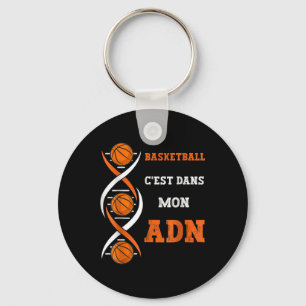 Spaß Basketball ist in meinem DNA-Basketball Schlüsselanhänger