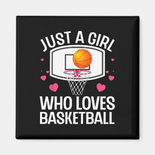 Spaß Basketball Uni Basketba Magnet