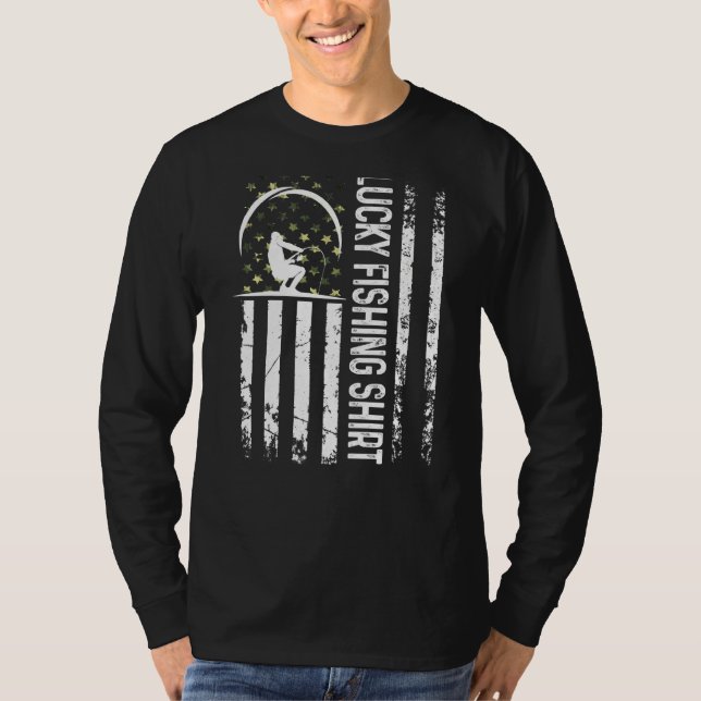 Spaß beim Angeln T-Shirt (Vorderseite)