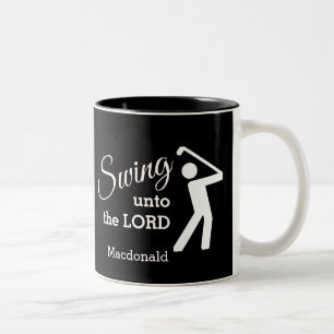 Spaß beim Bummeln bis hin zum Golf, der individuel Zweifarbige Tasse
