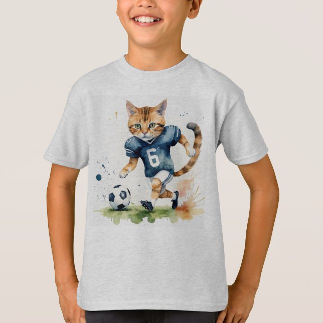 Spaß beim Coolen Katzenspielen Rugby T-Shirt (Vorderseite)