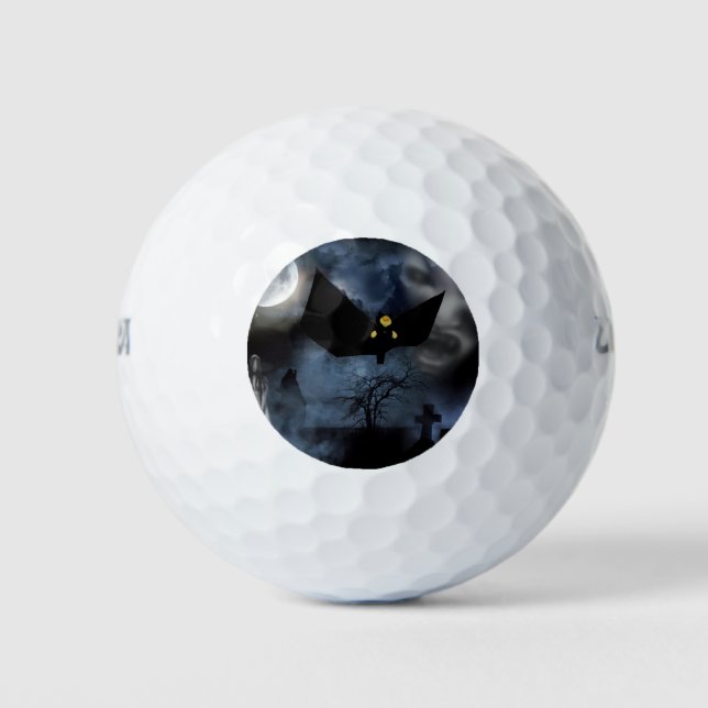 Spaß beim Design zu Halloween Golfball (Vorderseite)