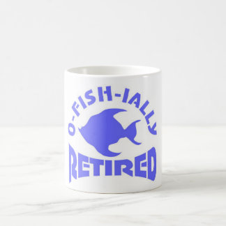 Spaß beim Ruhestand für Angelfreunde Kaffeetasse