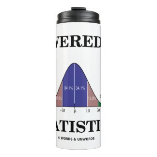 Spaß "Bell Curve Stats" mit Unterstützung der Stat Thermosbecher