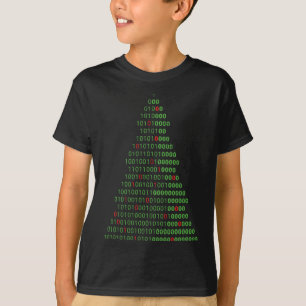 Spaß Binary Christmas Tree Computer Programmierer T-Shirt