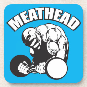 Spaß "Body Gebäude" - MEATHEAD Untersetzer