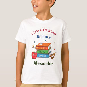 Spaß Bücher, die ich Liebe zu lesen Kind T-Shirt