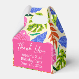 Spaß bunt danke Ihnen Leckerei/Gefallen/Geschenkbo Geschenkschachtel