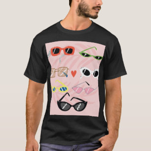 Spaß Cartoon: Trendy Sunglassensammlung T-Shirt
