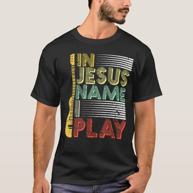Spaß Christlich kann ich alles durch Christus tun T-Shirt (Vorderseite)