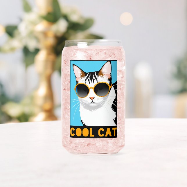 Spaß Coole Katze Dosenglas (Insitu (Hochzeit))