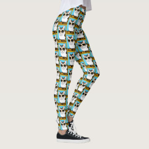 Spaß Coole Katze Leggings