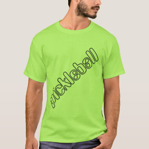 Spaß Cooler Retro Sommer umrissener PICKLEBALL-Tex T-Shirt