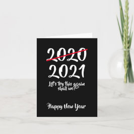 Spaß Corona Virus 2020 2021 Neujahr Feiertagskarte