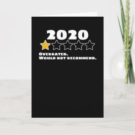 Spaß Corona Virus 2020 überbewertet Karte