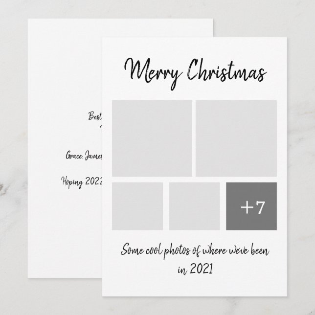 Spaß Corona Virus 2021 Weihnachten (Vorne/Hinten)