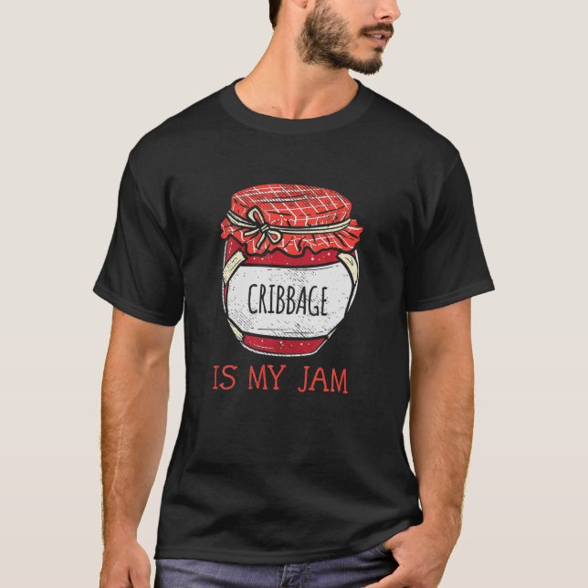 Spaß Cribbage Card Spiel Lover Meme | Niedliche Kr T-Shirt (Vorderseite)