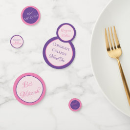 Spaß! Custom Bat Mitzvah Konfetti