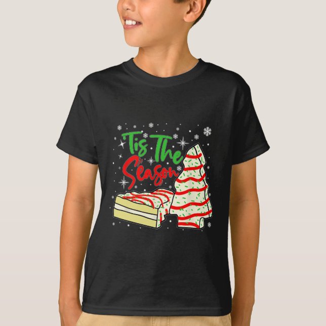 Spaß Das Weihnachtsbaum Cakes Deb der Jahreszeit T-Shirt (Vorderseite)