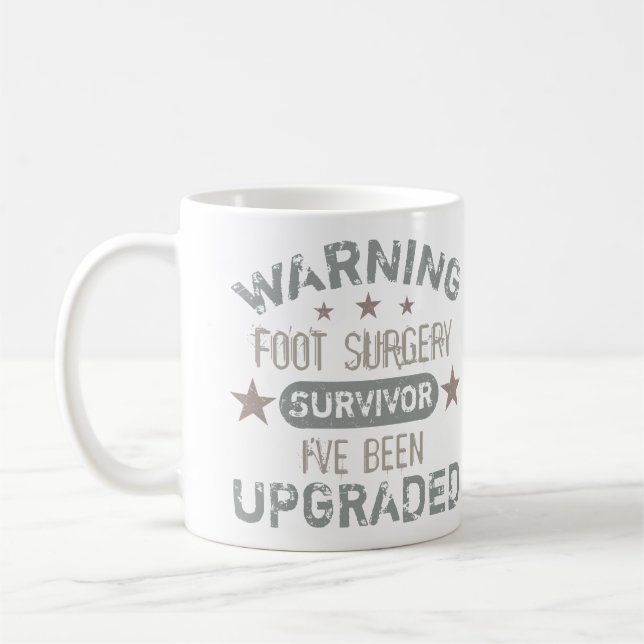 Spaß der Foot-Operation aktualisiert Kaffeetasse (Links)