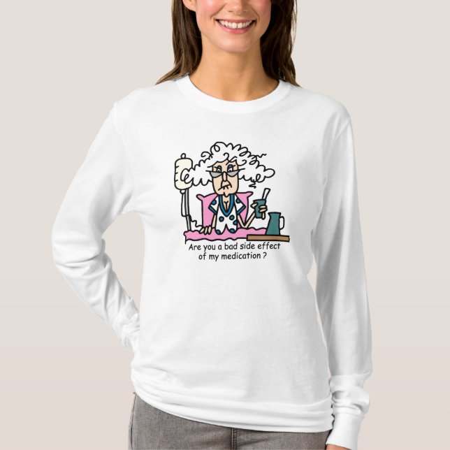 Spaß der Nebenwirkungen T-Shirt (Vorderseite)