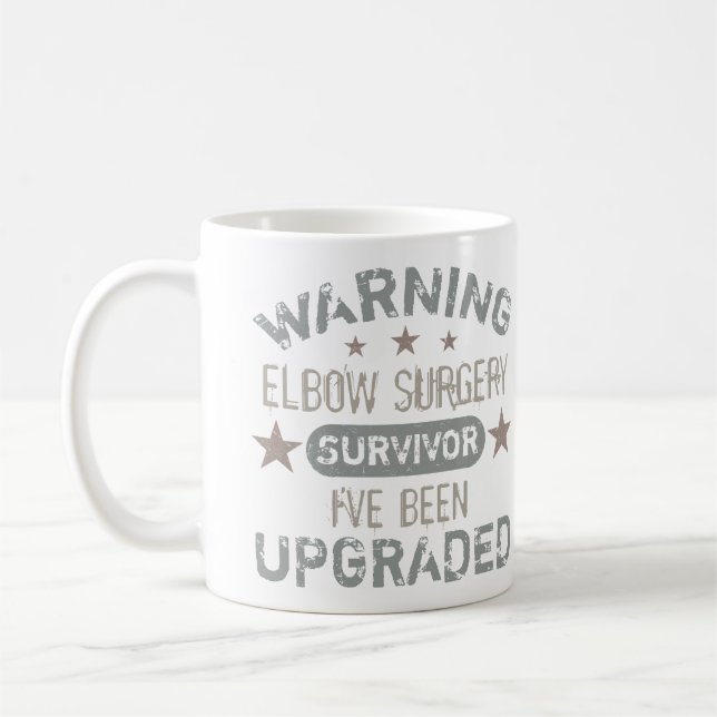Spaß der Operation von Elbow aktualisiert Kaffeetasse (Links)