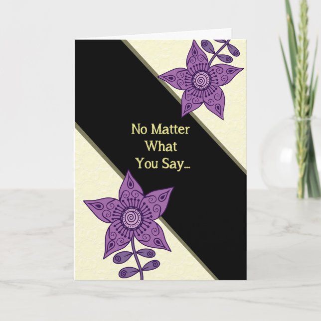 Spaß des Boss's Day Karte (Vorderseite)