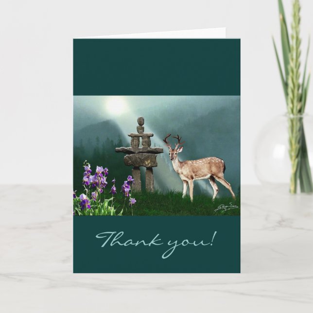 Spaß Design für das Kind in uns allen! Dankeskarte (Vorderseite)