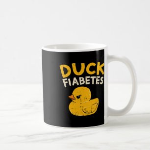 Spaß Diabetes Bewusstsein I Duck Fiabetes I Cool R Kaffeetasse