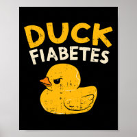Spaß Diabetes Bewusstsein I Duck Fiabetes I Cool R