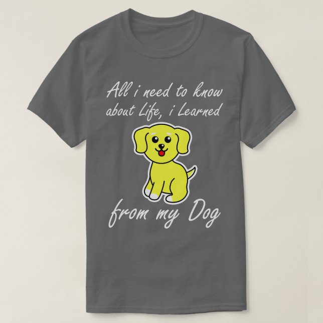 Spaß Dog Lover T-Shirt (Design vorne)