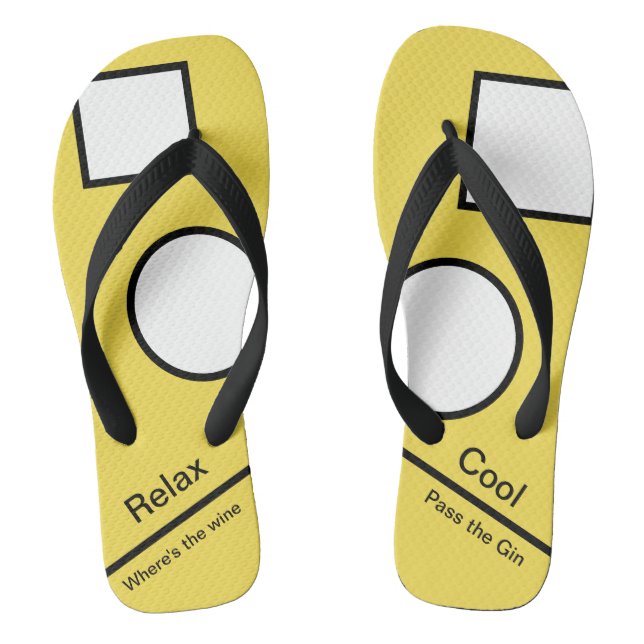 Spaß drehen Reinfälle 'um wo der Wein/der Flip Flops (Fußbett)