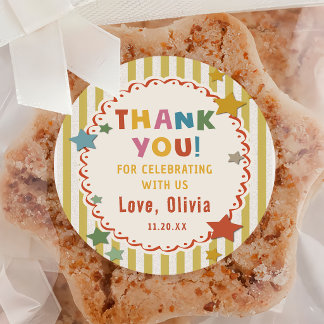 Spaß, einer zu sein! Geburtstagsparty-Aufkleber  Runder Aufkleber