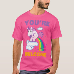 Spaß Einhorn Regenbogen Furz Kot Wo Regenbögen Von T-Shirt