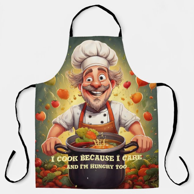 Spaß & Einzigartige Küche Schürze - Perfekte Gesch (Vorderseite)
