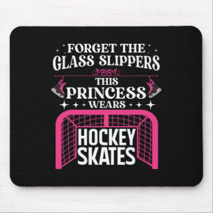 Spaß Eishockey-Art für Frauen Girls Eishockeyspiel Mousepad