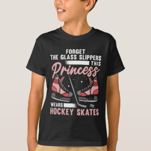 Spaß Eishockey-Art für Frauen Girls Eishockeyspiel T-Shirt
