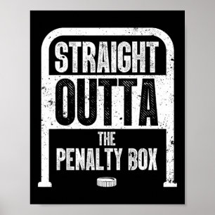 Spaß Eishockeykunst für Männer Frauen Eishockey Lo Poster