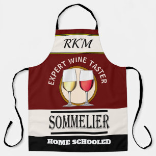 Spaß Expert WINE Taster All-over Print-Schürze Schürze